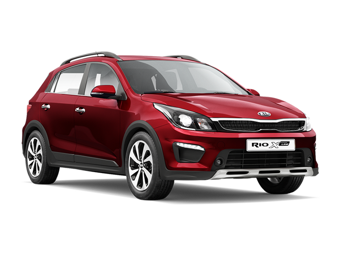 KIA Rio X-Line Fiery Red