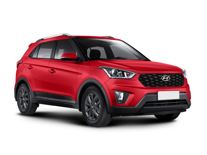 Hyundai Creta 2021 Красный